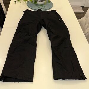 Men's Black Snow Pants